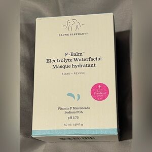 NEW | Drunk Elephant | F-Balm Electrolyte Waterfacial Mask
